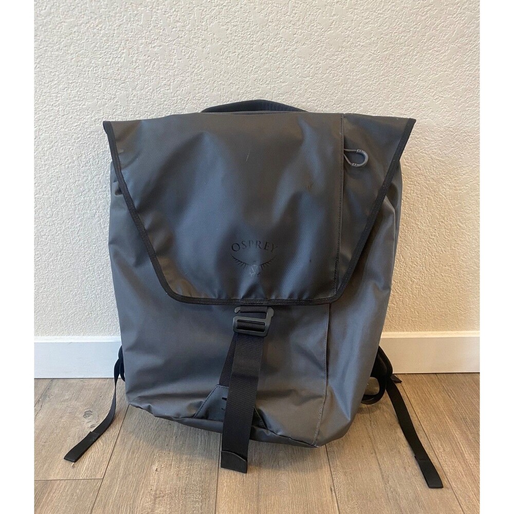 Osprey Transporter Panel Loader 25L Backpack: Water Resistant BLACK